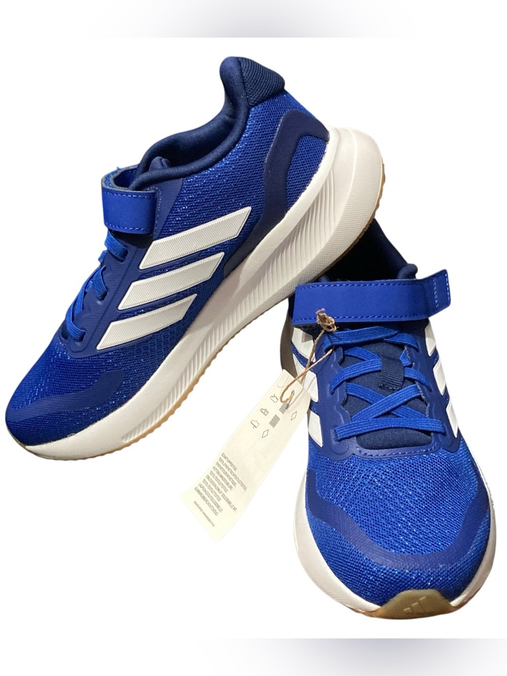 NEW Kid’s $55 Adidas Blue Runfalcon 5 Running Shoes Sneakers - Size 2